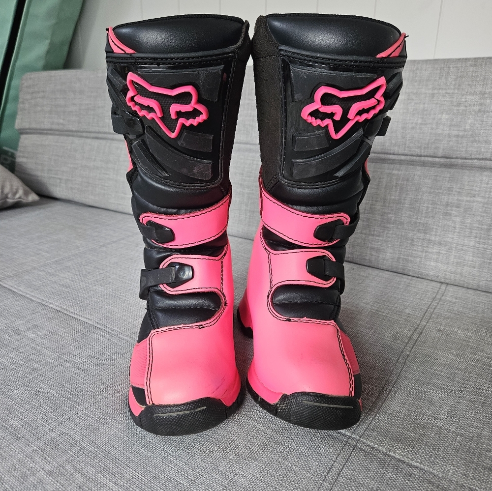 Youth Fox dirt bike boots
